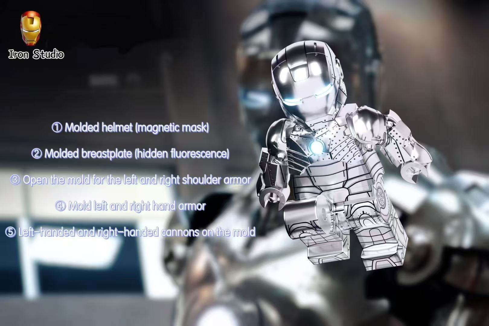 【Preorder】【Red】Iron Man MK2 鋼鐵俠 MK2 號 아이언맨 마크Ⅱ