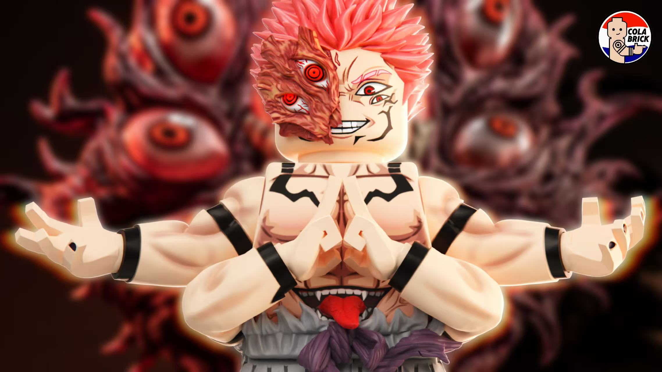 【Preorder】【Cola Brick】Four-Armed Sukuna 咒術迴戰 四手宿儺 쥬쥬츠 카이센 4팔