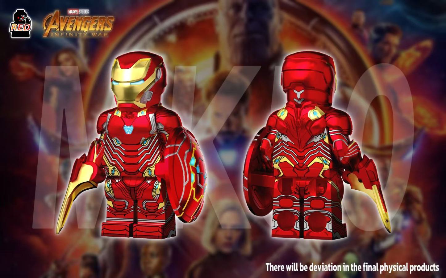 【Preorder】【Red】Iron Man [MK50] (Main Body)  鋼鐵人 아이언맨