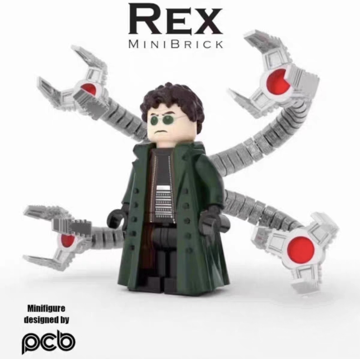 【Phoenix】Doctor Octopus (Spider‑Man 2, Tobey) 章魚博士（蜘蛛人 2，托比） 닥터 옥토퍼스 (스파이더맨 2, 토비) 【Marvel custom minifigures】