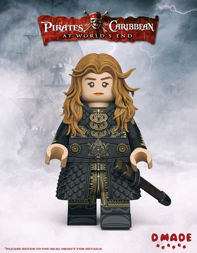 【D Made】Elizabeth 伊麗莎白 엘리자베스 【Game of Thrones custom minifigures】