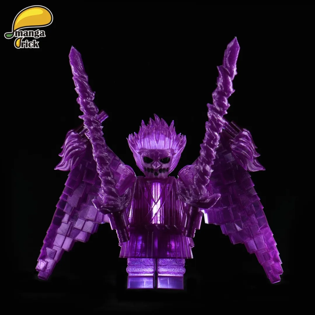 【Leyile-Mango】[Full Molded Giant Figures · Susanoo Collection] Mangabrick (Mangguo Leyi Le) Third-Party【naruto custom minifigures】-Tom_minifigs
