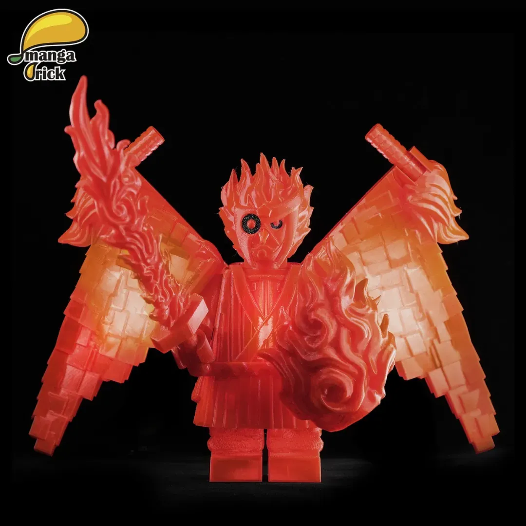 【Leyile-Mango】[Full Molded Giant Figures · Susanoo Collection] Mangabrick (Mangguo Leyi Le) Third-Party【naruto custom minifigures】-Tom_minifigs