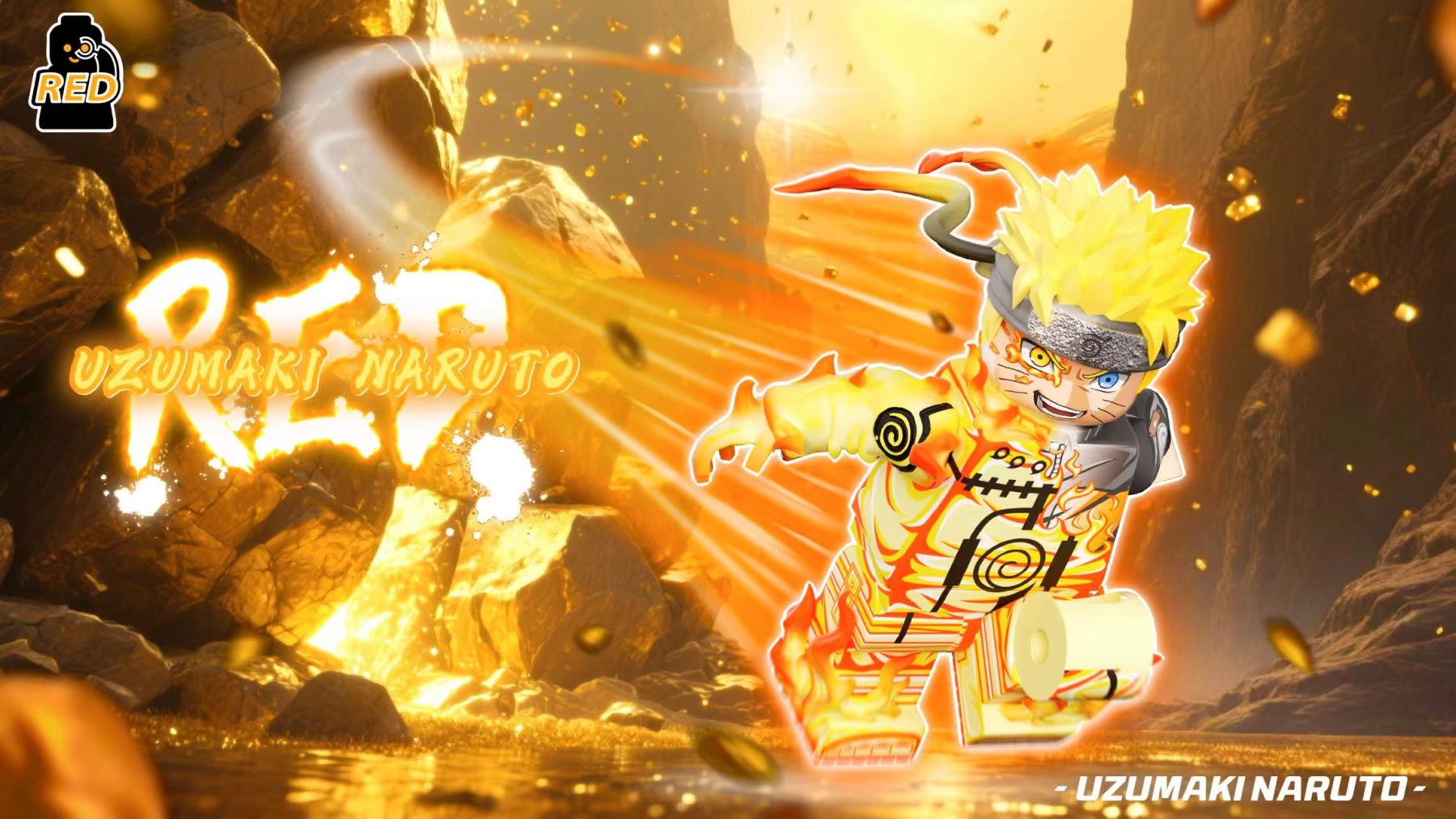 【Preorder】【Red】Uzumaki Naruto [Nine-Tails Chakra Manifestation]