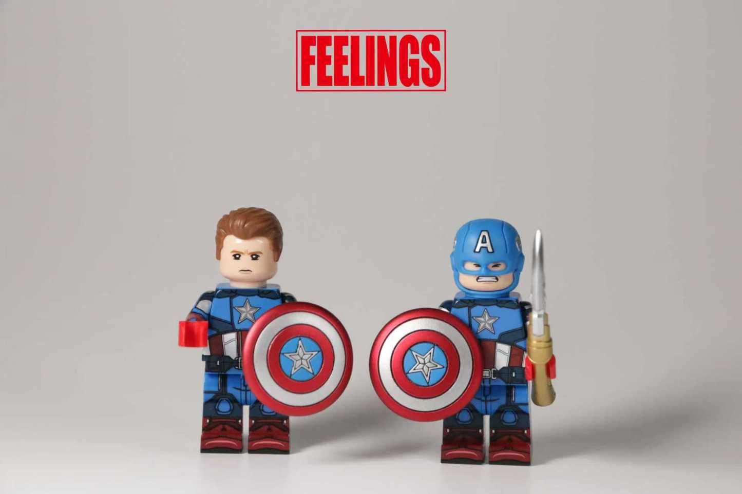 Captain America Double Figure Set