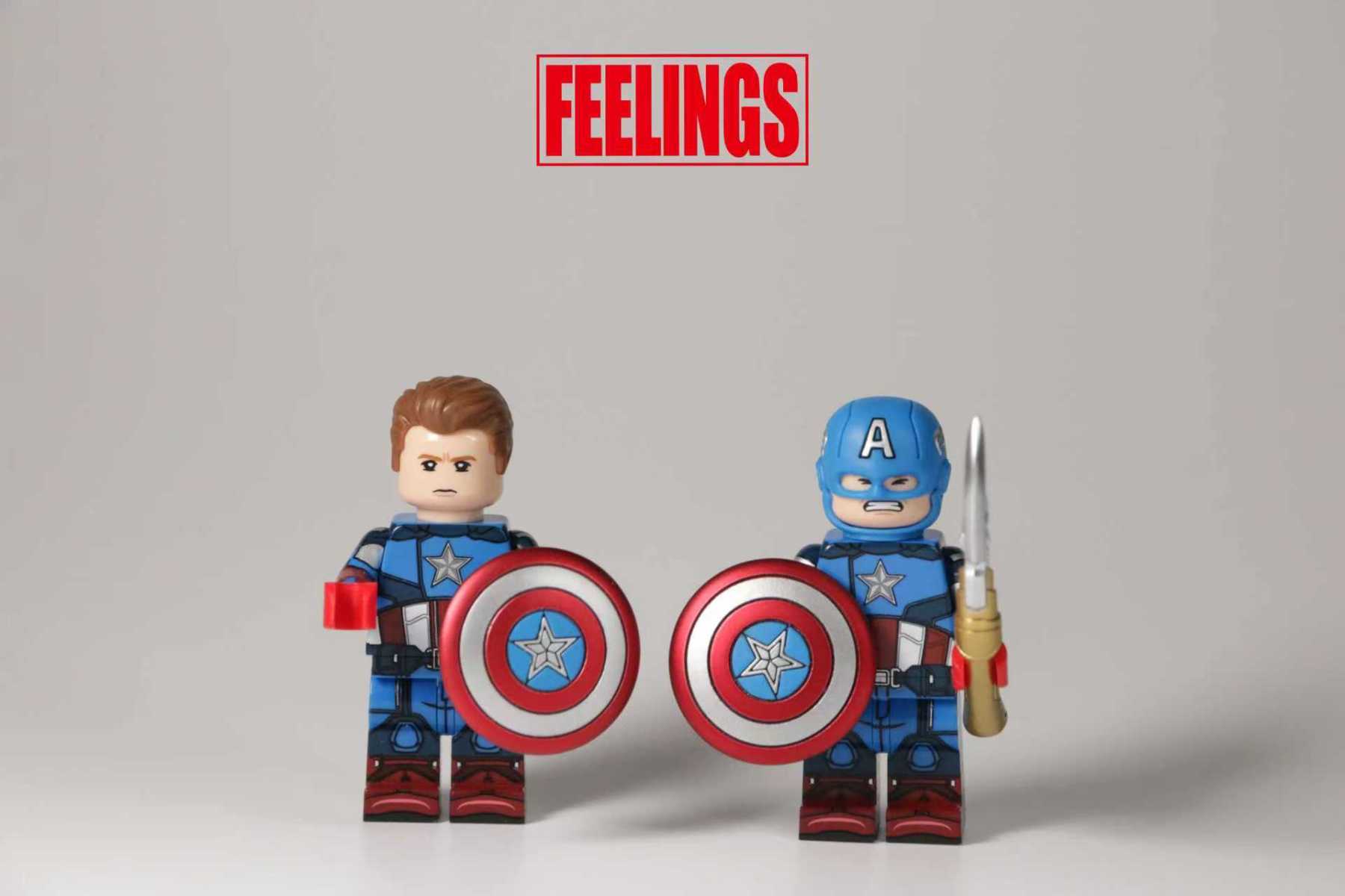 Captain America Double Figure Set