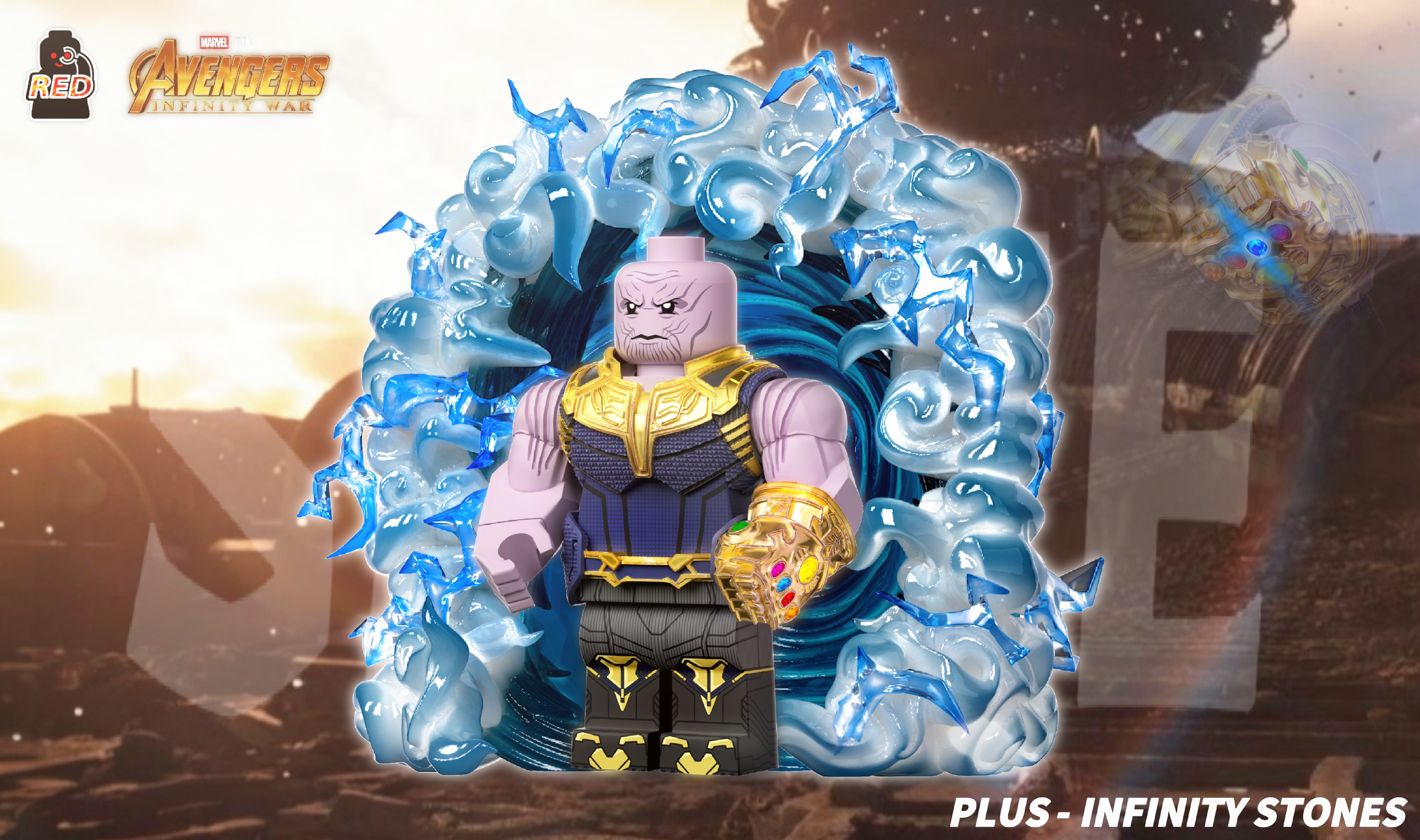 【Preorder】【Red】Thanos (Avengers: Infinity War) 滅霸 타노스