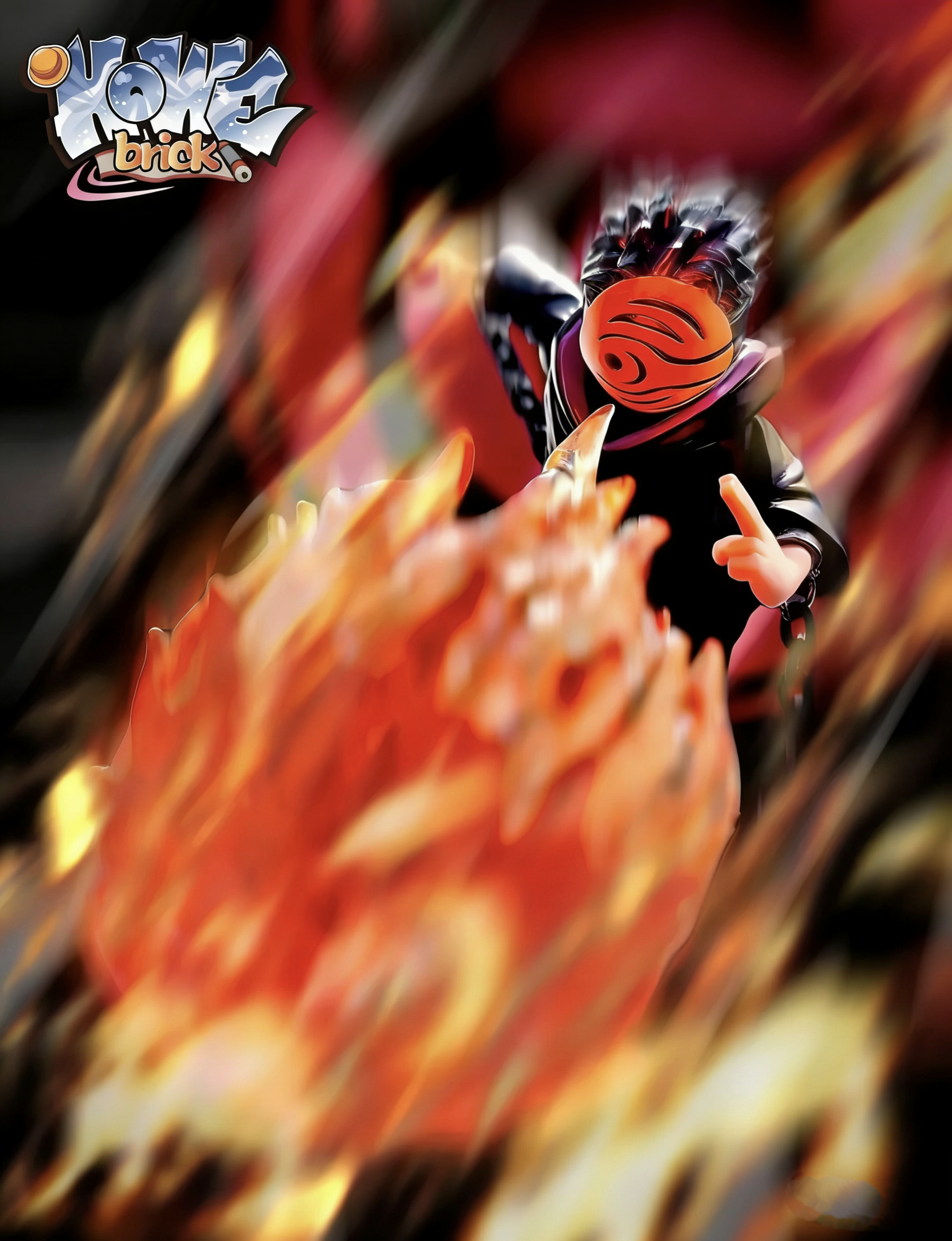 【HOWE】Obito (Tiger Mask) 虎皮带土 타이거 마스크 오비토【naruto custom minifigures】