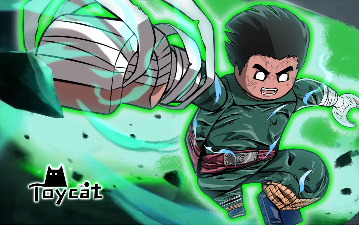 【Preorder】【TOYCAT】Young Rock Lee 少年李洛克 소년 록 리 【naruto custom minifigures】