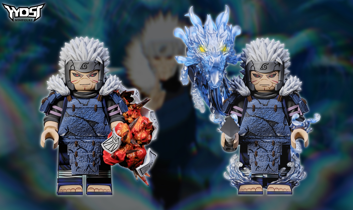 【Preorder】【THB-YYDSJ】Edo Tensei Tobirama 扉間 토비라마【naruto custom minifigures】