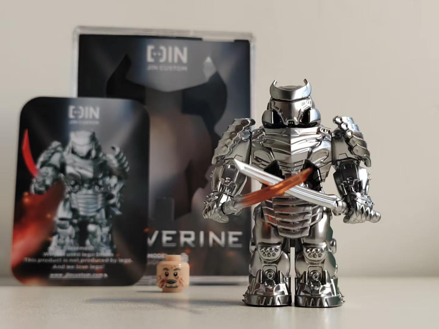 【JIN】Silver Samurai 銀武士 실버 사무라이【Custom Marvel Minifigures】