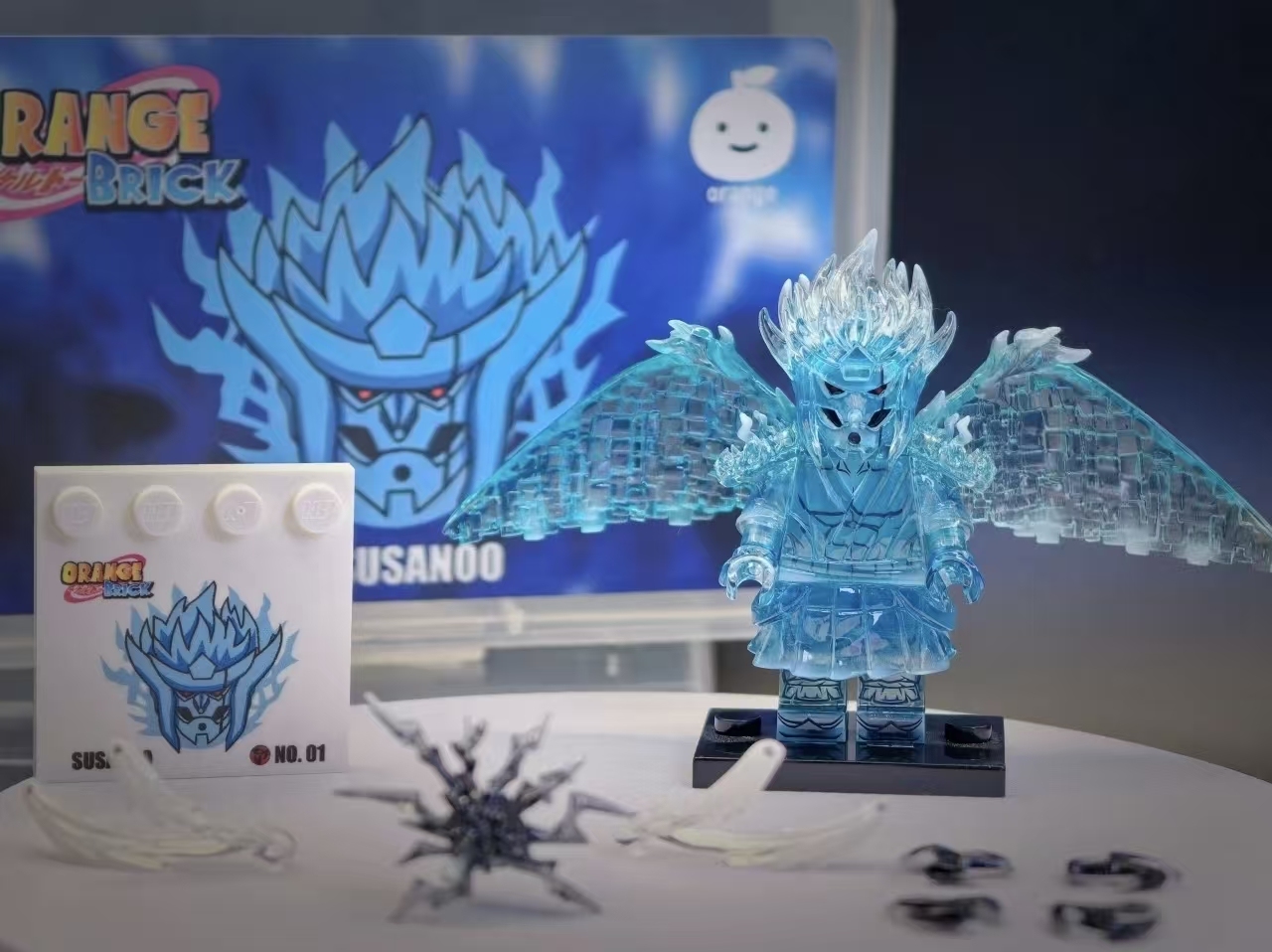 【Orange】 Kakashi - Susanoo 卡卡西 - 須佐能乎 카카시-스사노오 【naruto custom minifigures】