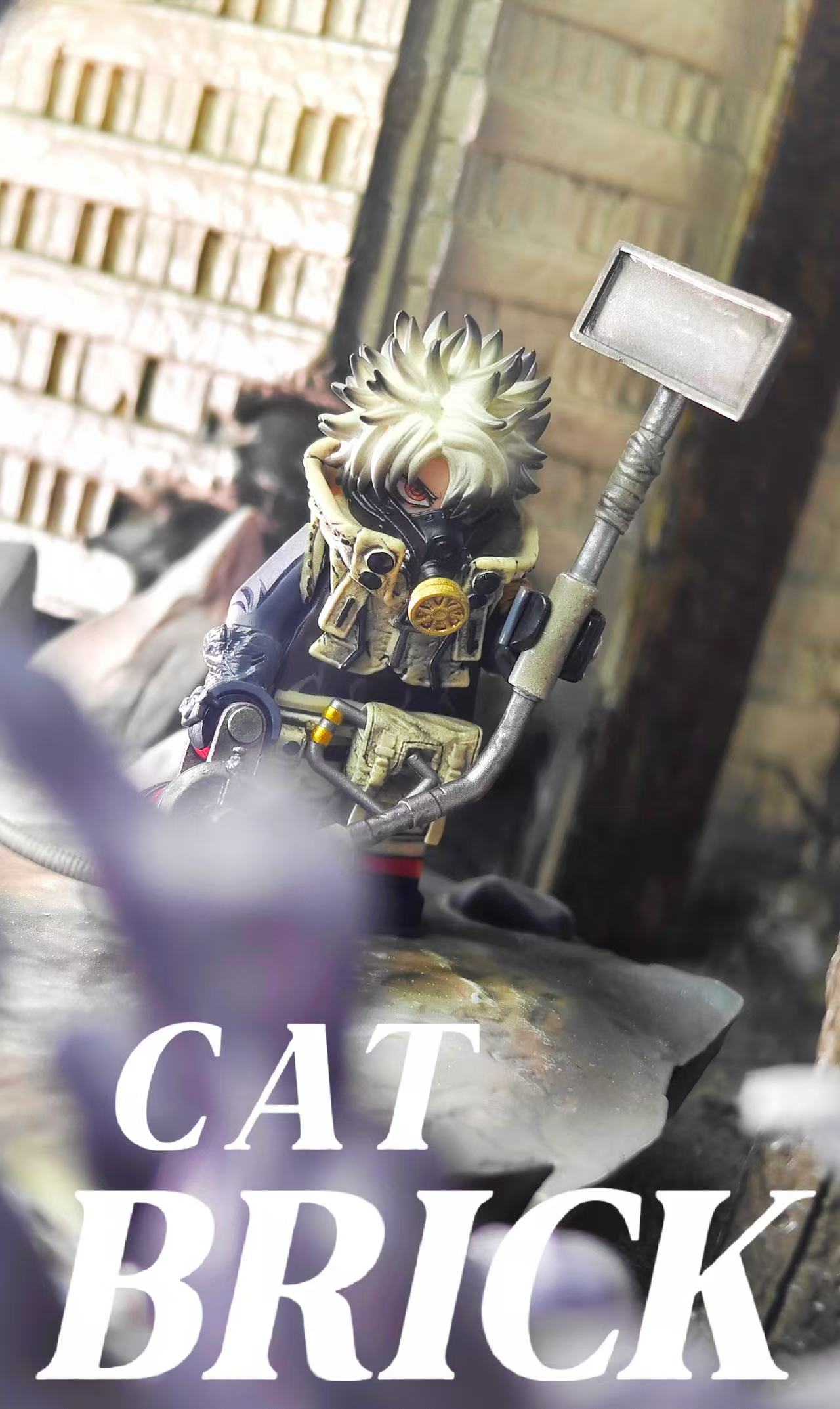 【Cat Brick】Gachiakuta: Rudo v2 廢淵戰鬼 路德 v2 가치아쿠타 루도 v2 【GACHIAKUTA custom minifigures】