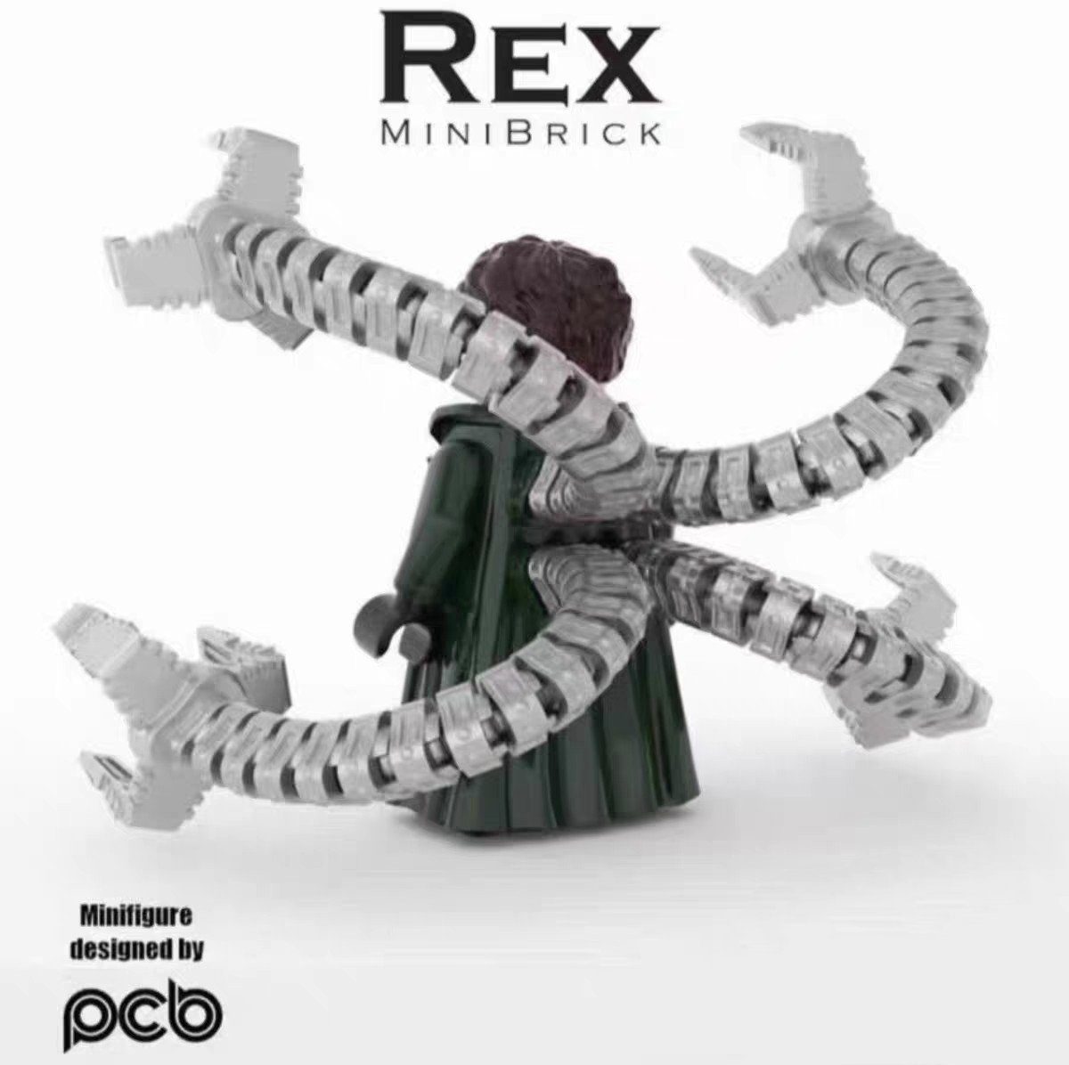 【Phoenix】Doctor Octopus (Spider‑Man 2, Tobey) 章魚博士（蜘蛛人 2，托比） 닥터 옥토퍼스 (스파이더맨 2, 토비) 【Marvel custom minifigures】