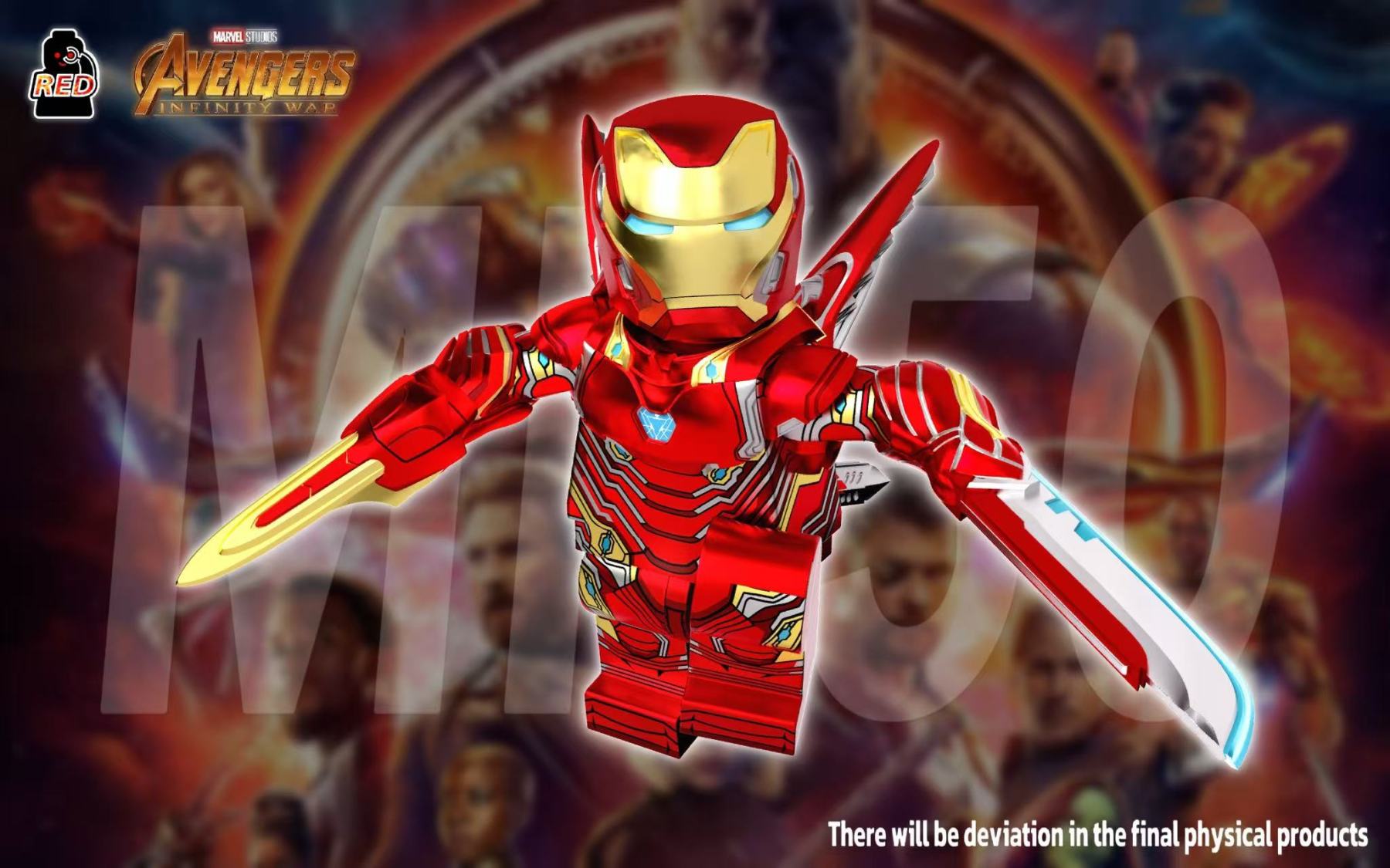 【Preorder】【Red】Iron Man [MK50] (Main Body)  鋼鐵人 아이언맨