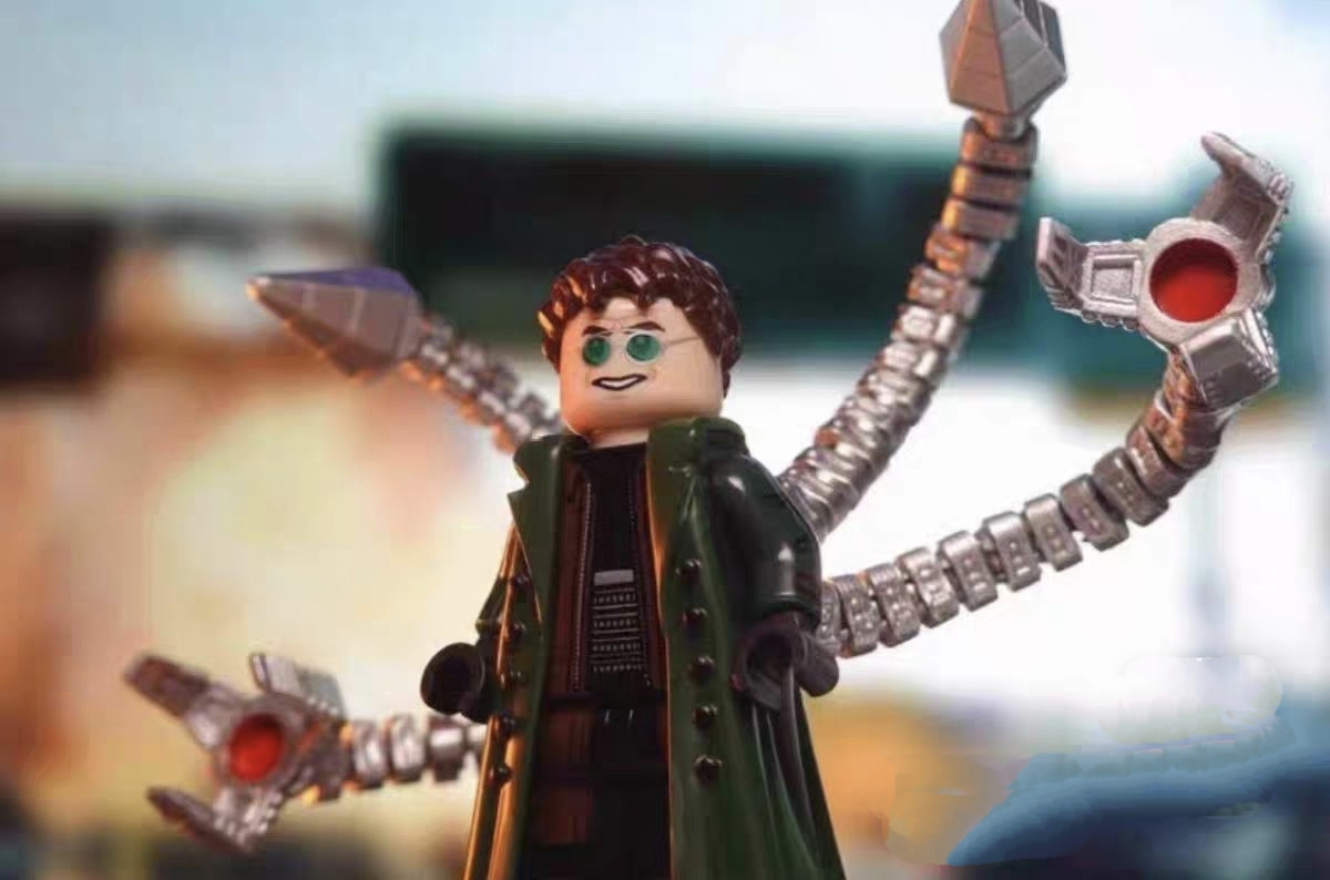 【Phoenix】Doctor Octopus (Spider‑Man 2, Tobey) 章魚博士（蜘蛛人 2，托比） 닥터 옥토퍼스 (스파이더맨 2, 토비) 【Marvel custom minifigures】