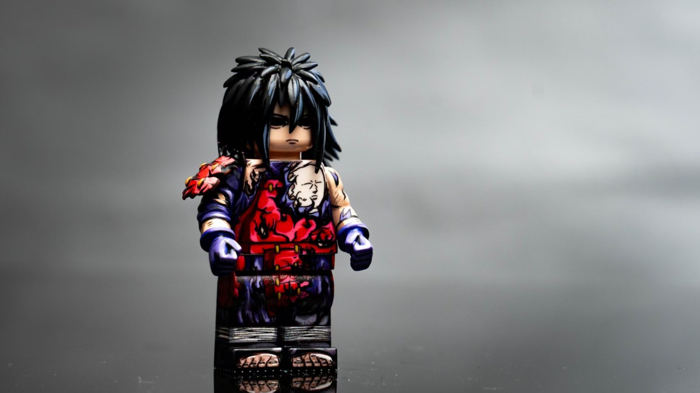 【Preorder】[Love] Uchiha Madara Set 2 (A set of 3 minifigs) [ACGN], 宇智波斑 우치하 마다라【naruto custom minifigures】