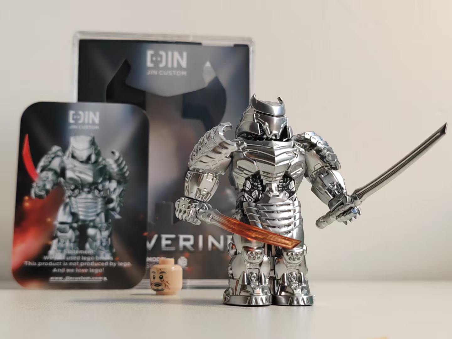 【JIN】Silver Samurai 銀武士 실버 사무라이【Custom Marvel Minifigures】