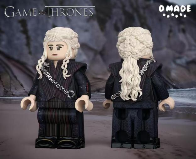 【D Made】Daenerys 4.0 丹妮莉絲 대너리스【custom minifigures】