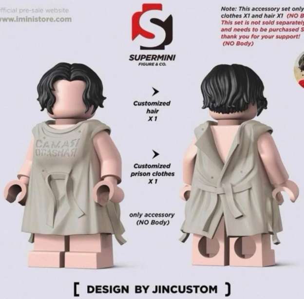 【JIN】Supergirl (The Flash) 超少女（閃電俠劇版） 슈퍼걸 (더 플래시) 【DC custom minifigures】