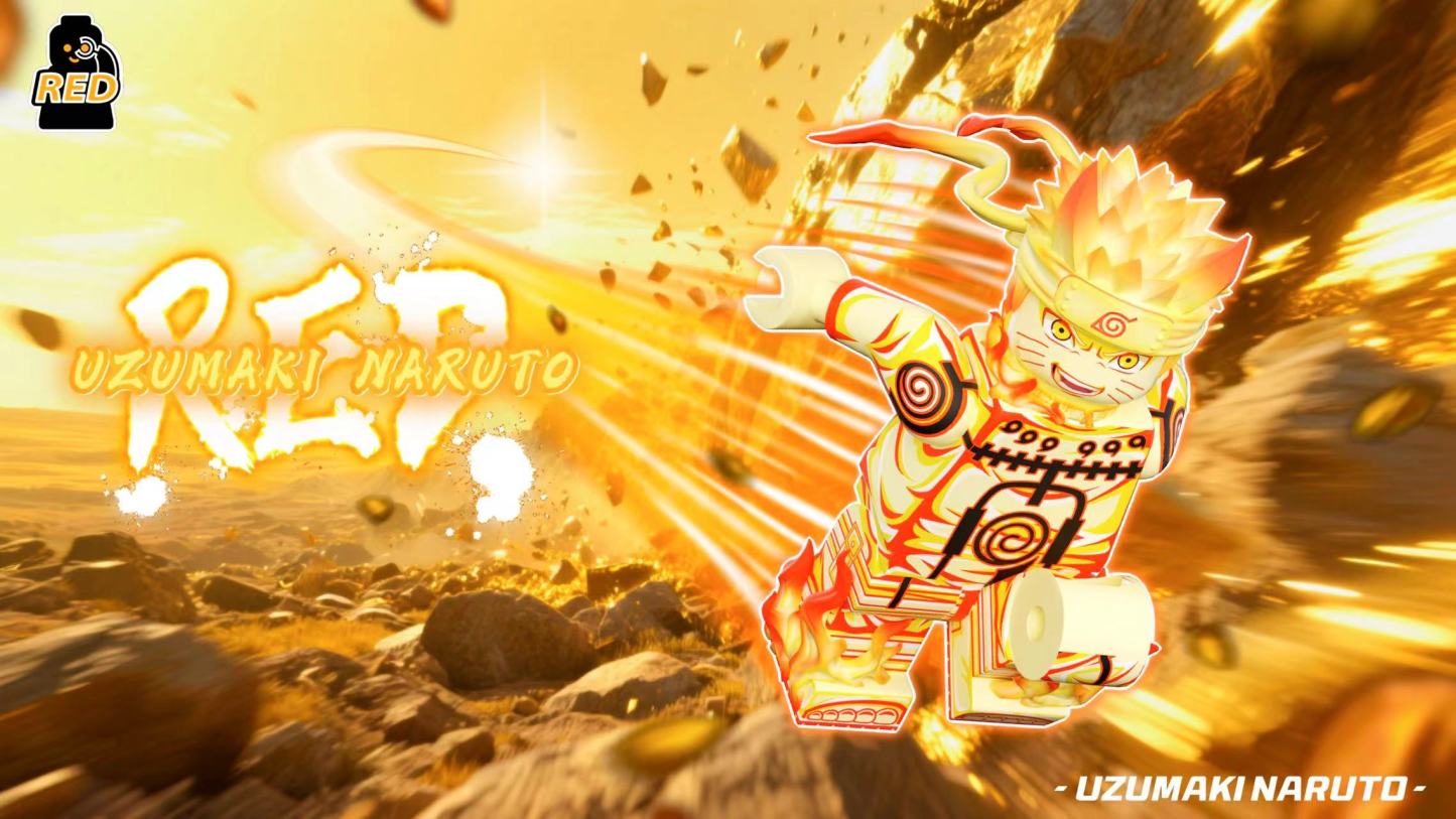 【Preorder】【Red】Uzumaki Naruto [Nine-Tails Chakra Manifestation]