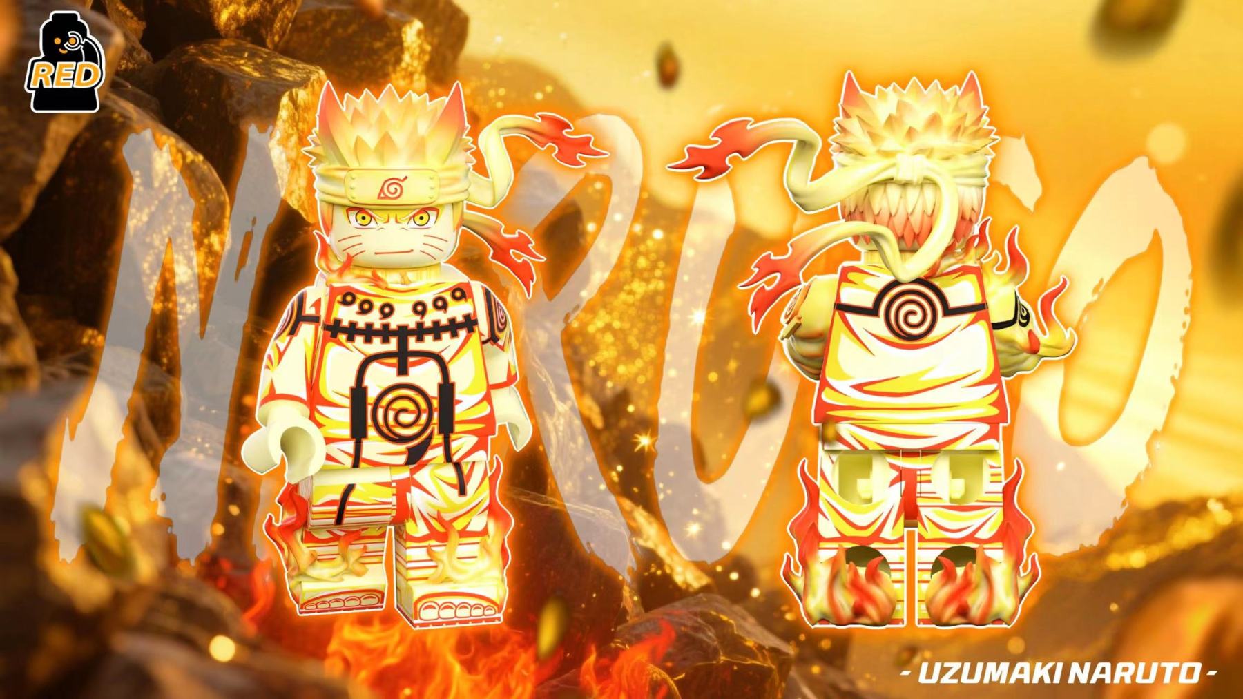 【Preorder】【Red】Uzumaki Naruto [Nine-Tails Chakra]