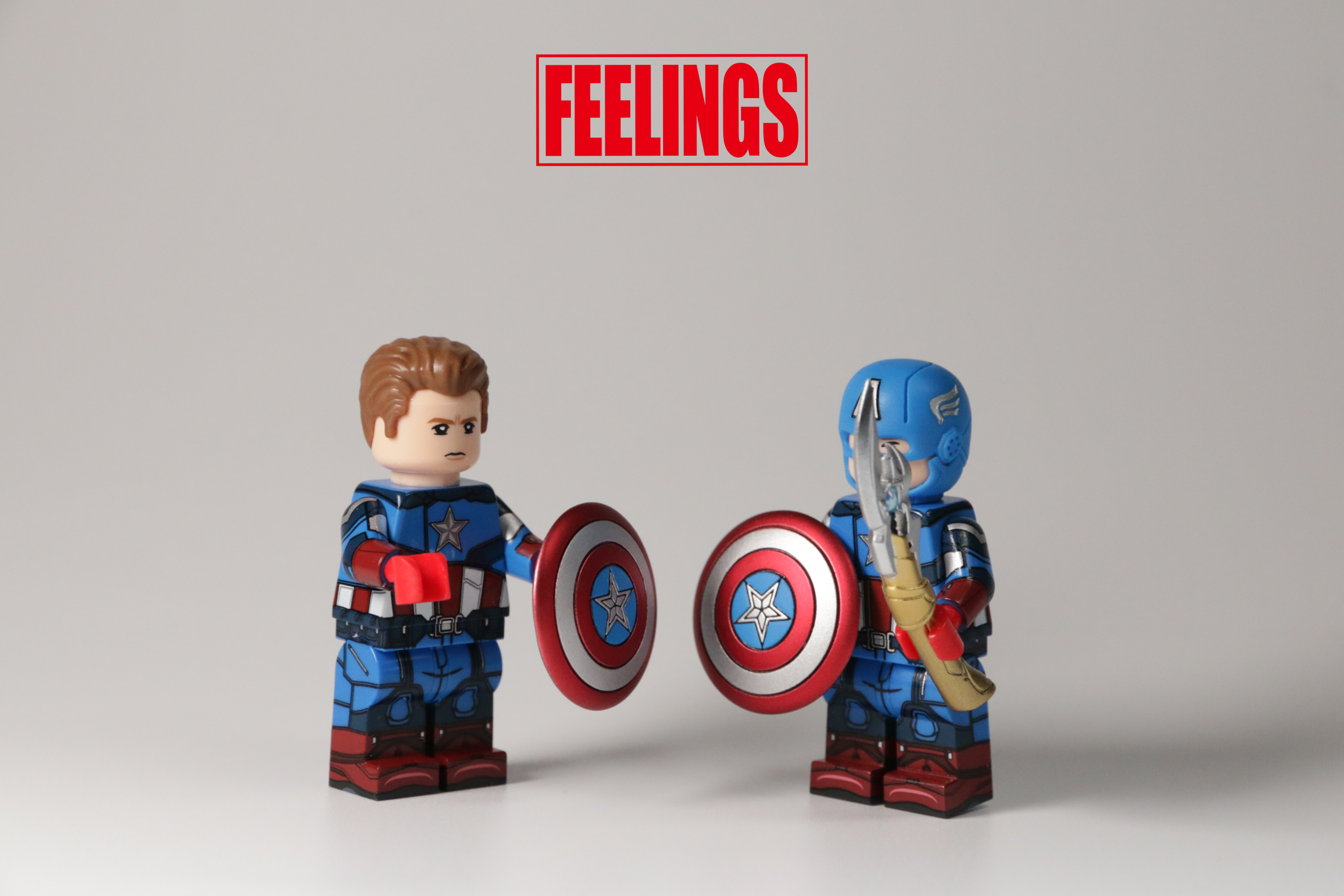 Captain America Double Figure Set