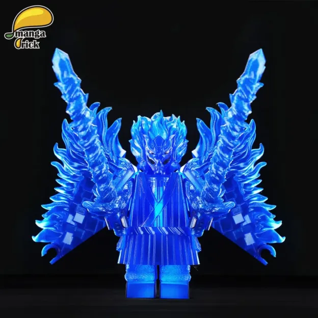 【Leyile-Mango】[Full Molded Giant Figures · Susanoo Collection] Mangabrick (Mangguo Leyi Le) Third-Party【naruto custom minifigures】-Tom_minifigs
