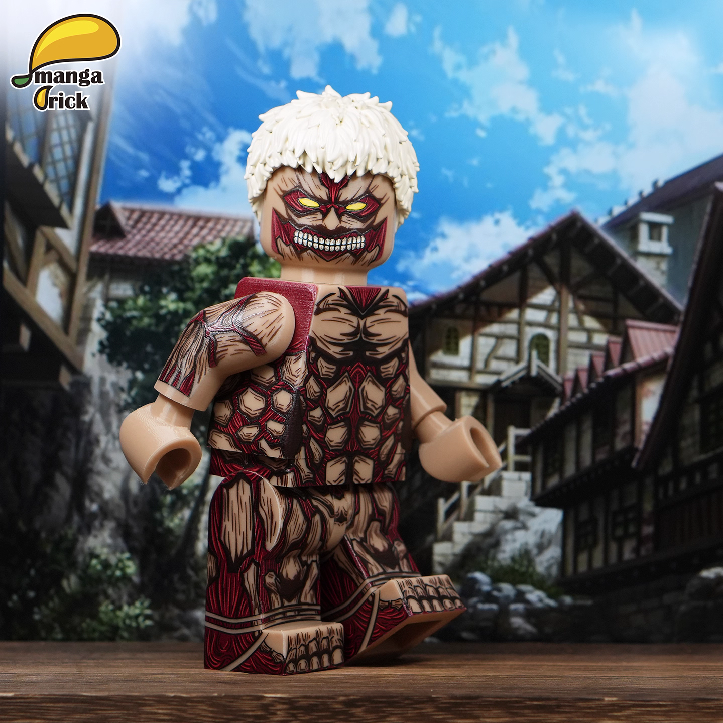 【Leyile-Mango】Full Molded Giant Figure: Armored Titan