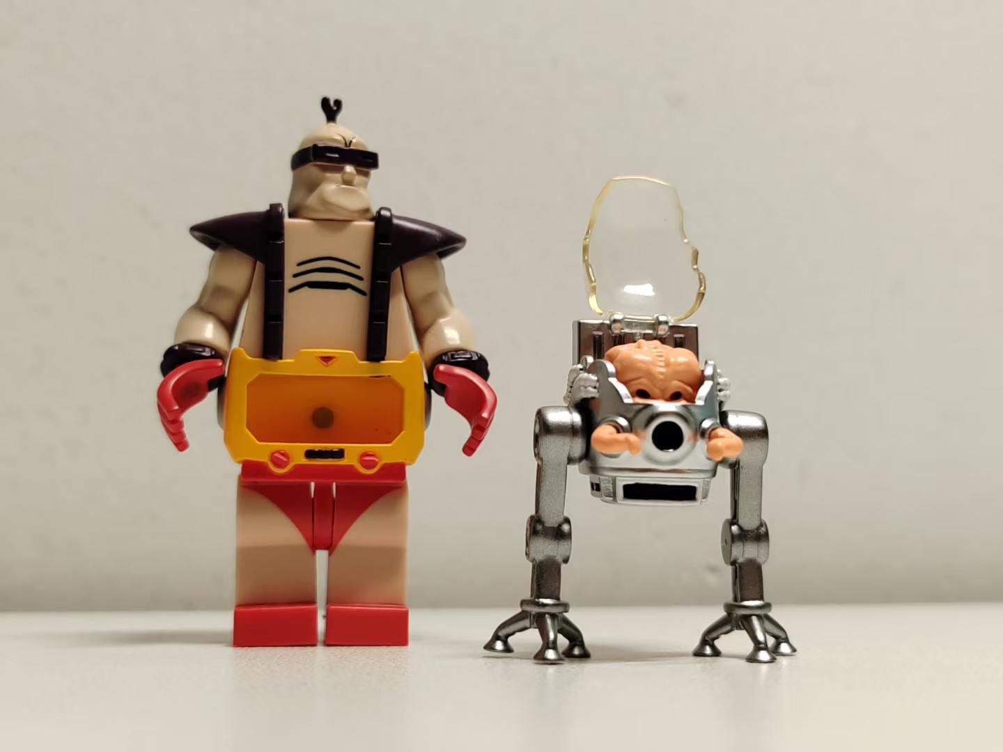 【D Made】Krang Complete Set 朗格【全套】（忍者神龜） 크랭 완전 세트 【Teenage Mutant Ninja Turtles custom minifigures】