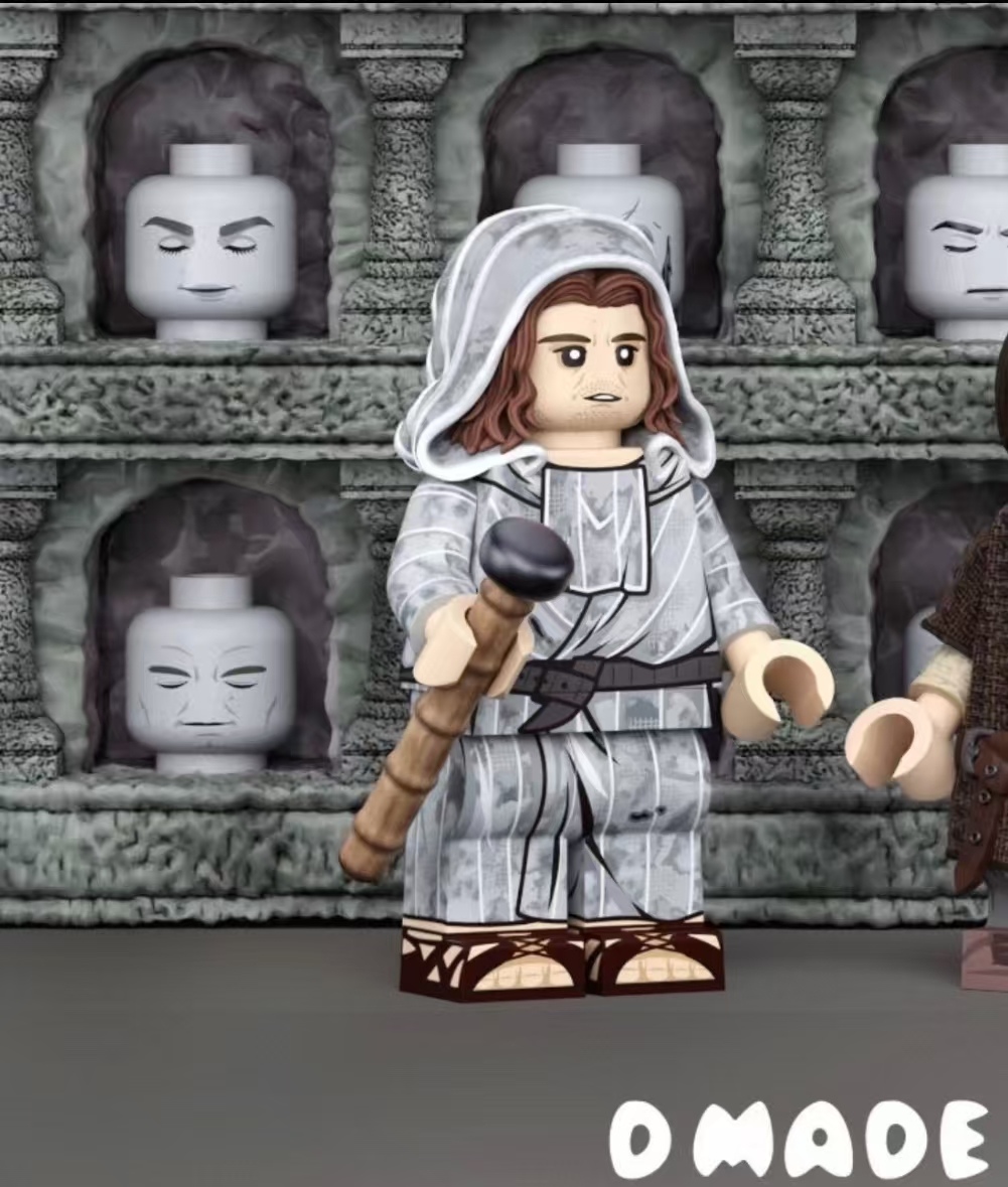 【D Made】Jaqen H'ghar Faceless Man 無面者賈坤 무면자 야켄 하가르【Game of Thrones custom minifigures】