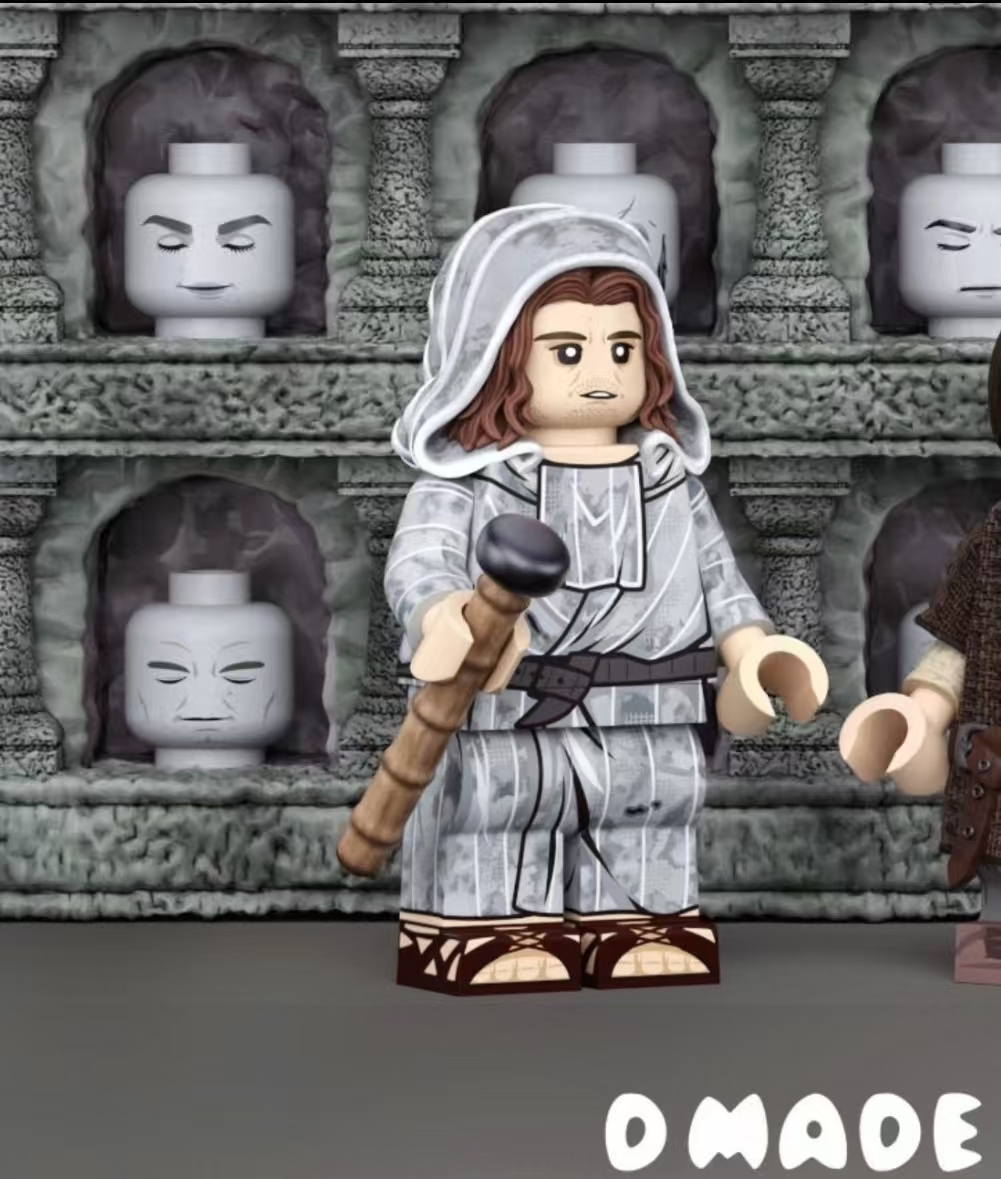 【D Made】Jaqen H'ghar Faceless Man 無面者賈坤 무면자 야켄 하가르【Game of Thrones custom minifigures】