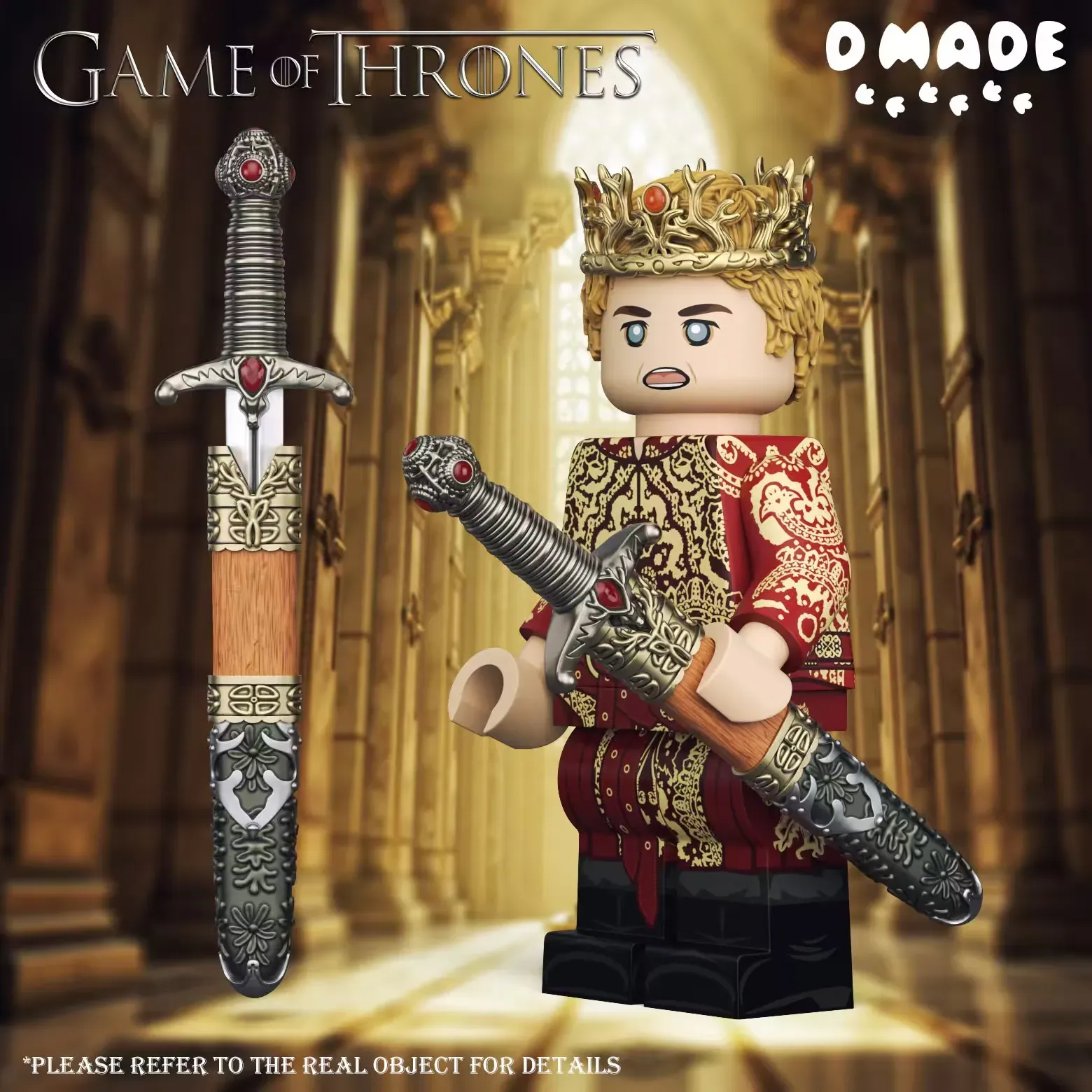 【D Made】Joffrey Baratheon 喬佛里・拜拉席恩 조프리 바라테온 【Game of Thrones custom minifigures】