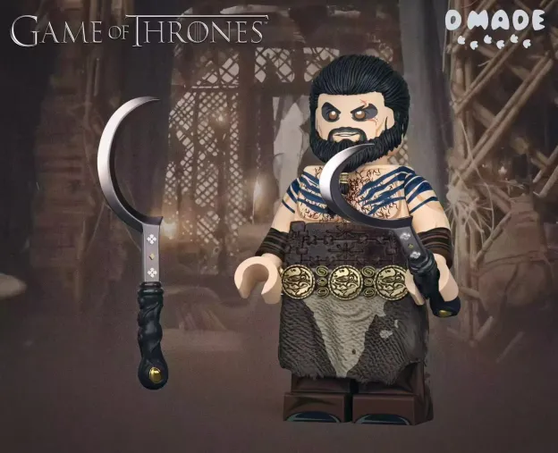 【D Made】Horse King 馬王 칼 드로고 【Game of Thrones custom minifigures】