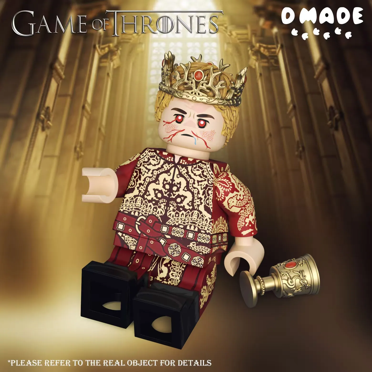 【D Made】Joffrey Baratheon 喬佛里・拜拉席恩 조프리 바라테온 【Game of Thrones custom minifigures】