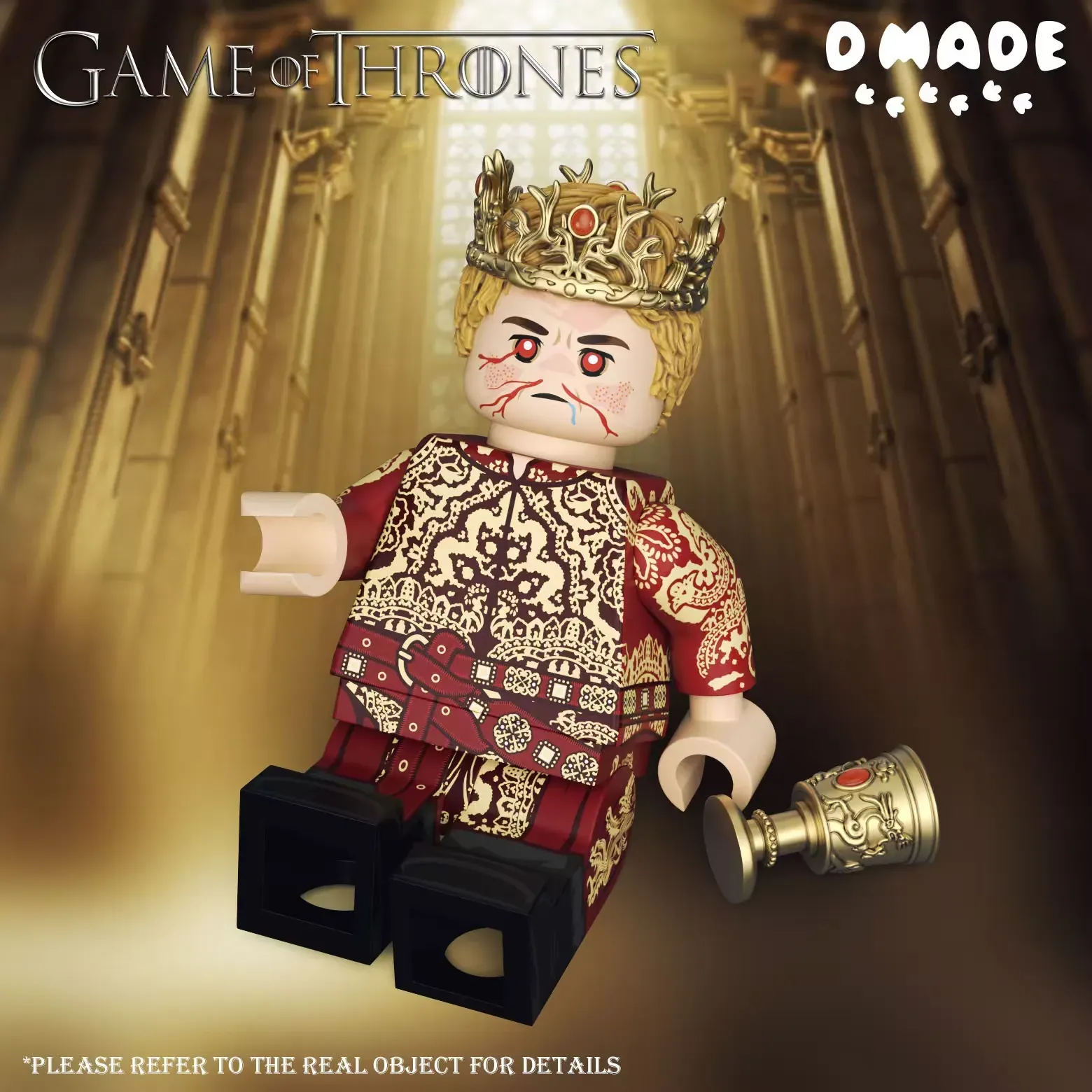 【D Made】Joffrey Baratheon 喬佛里・拜拉席恩 조프리 바라테온 【Game of Thrones custom minifigures】