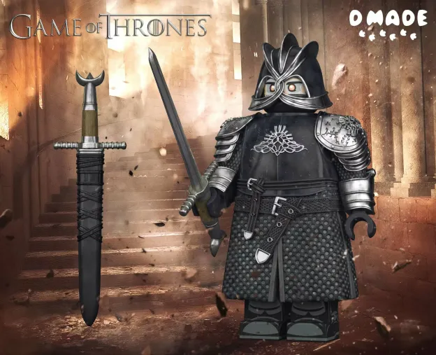 【D Made】The Mountain 2.0 Final Battle 魔山 2.0 最終決戰 더 마운틴 2.0 최종 결전 【Game of Thrones custom minifigures】