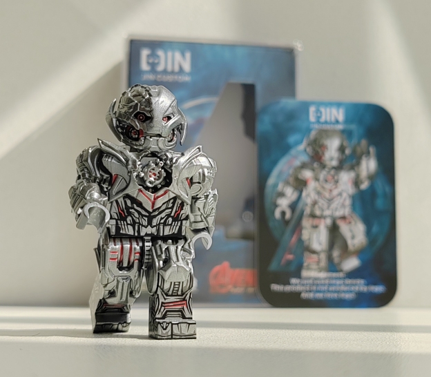 【JIN】Battle-damaged Ultron 戰損奧創 전투 피해 울트론【Custom Marvel Minifigures】