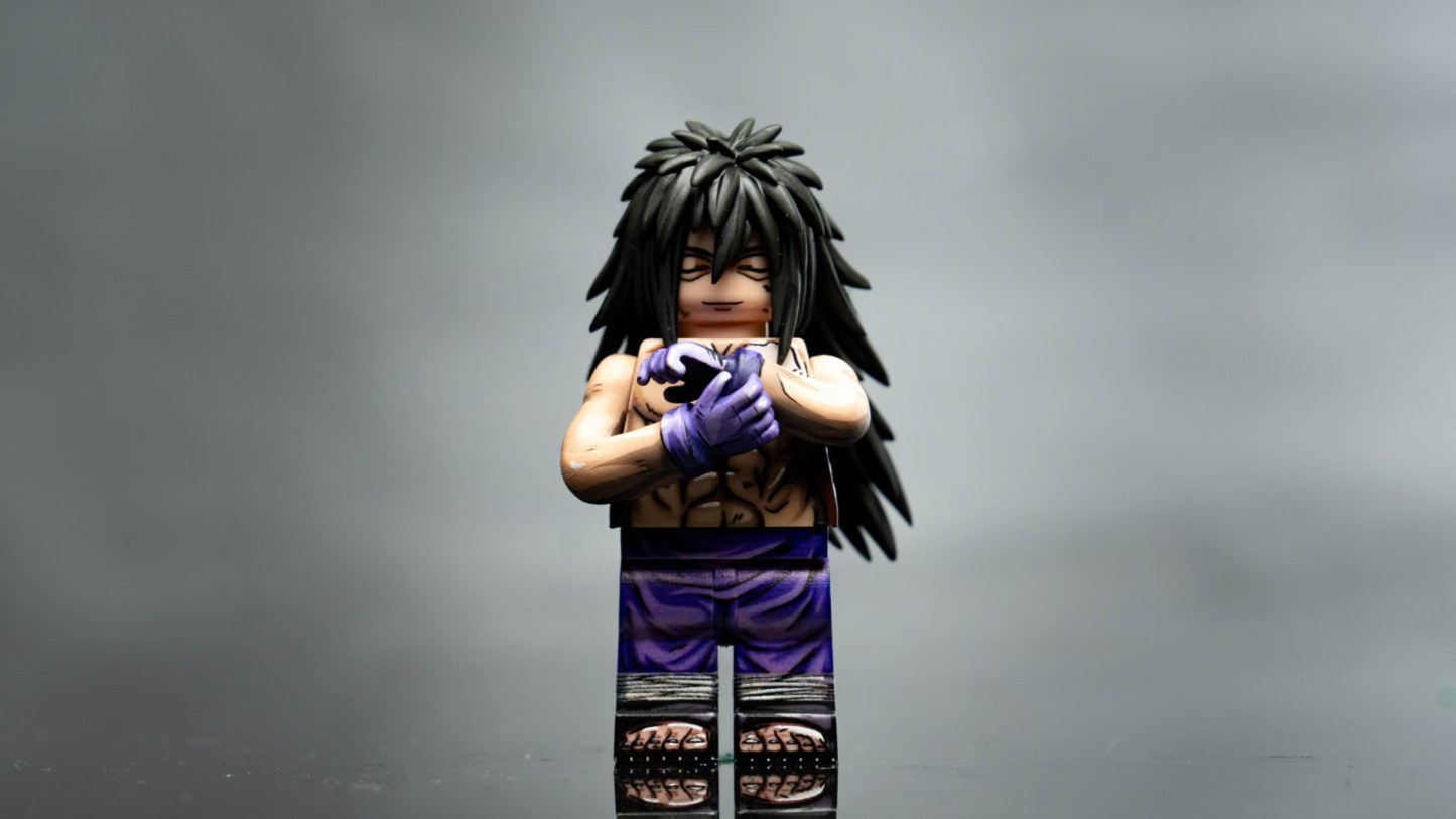 【Preorder】[Love] Uchiha Madara Set 2 (A set of 3 minifigs) [ACGN], 宇智波斑 우치하 마다라【naruto custom minifigures】