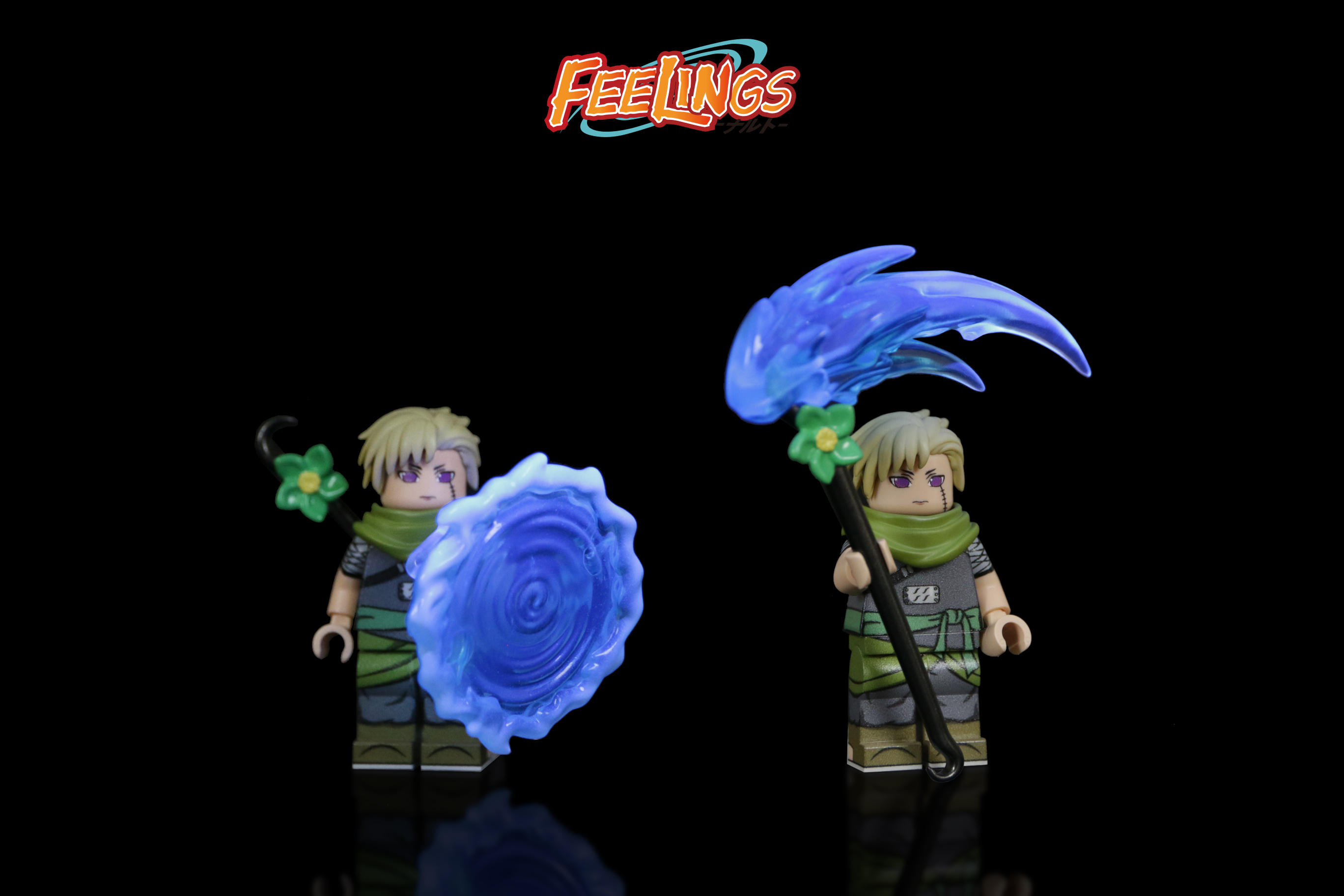 Feelings】Three-Tails Double Figure Set 三尾矶抚 이소부【custom