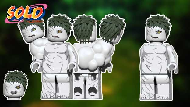 【Preorder】【Sold】Zetsu: Akatsuki Series 3 絕 제츠【naruto custom minifigures】-Tom_minifigs