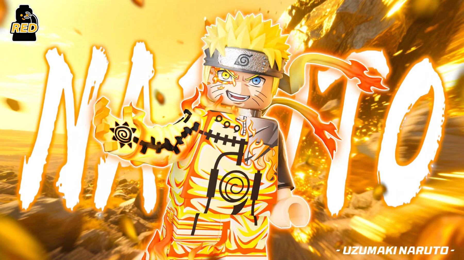【Preorder】【Red】Uzumaki Naruto [Nine-Tails Chakra Manifestation]