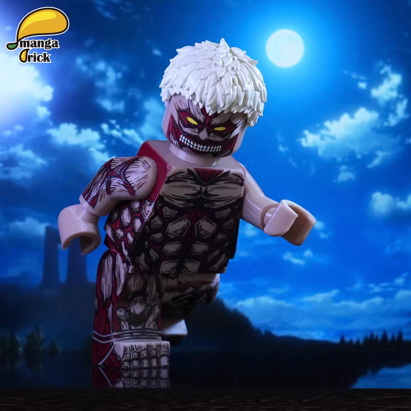 【Leyile-Mango】Full Molded Giant Figure: Armored Titan