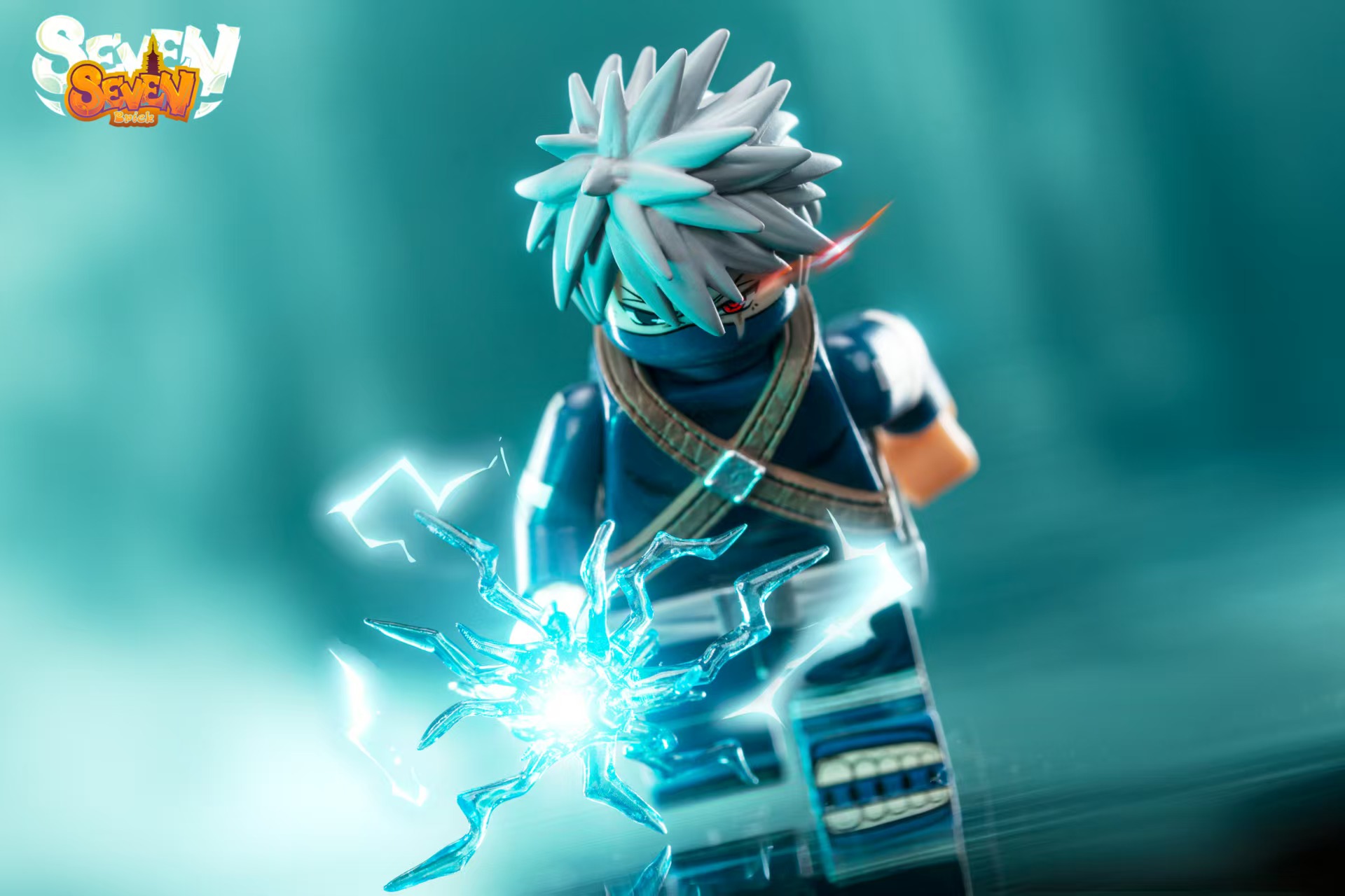 naruto custom minifigures】【SEVEN BRICK】Young Kakashi 卡卡西