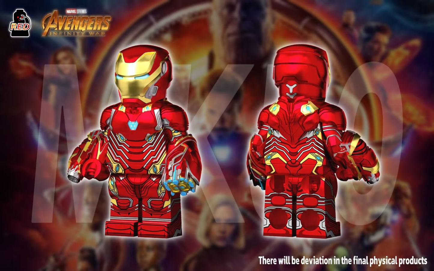 【Preorder】【Red】Iron Man [MK50] (Main Body)  鋼鐵人 아이언맨