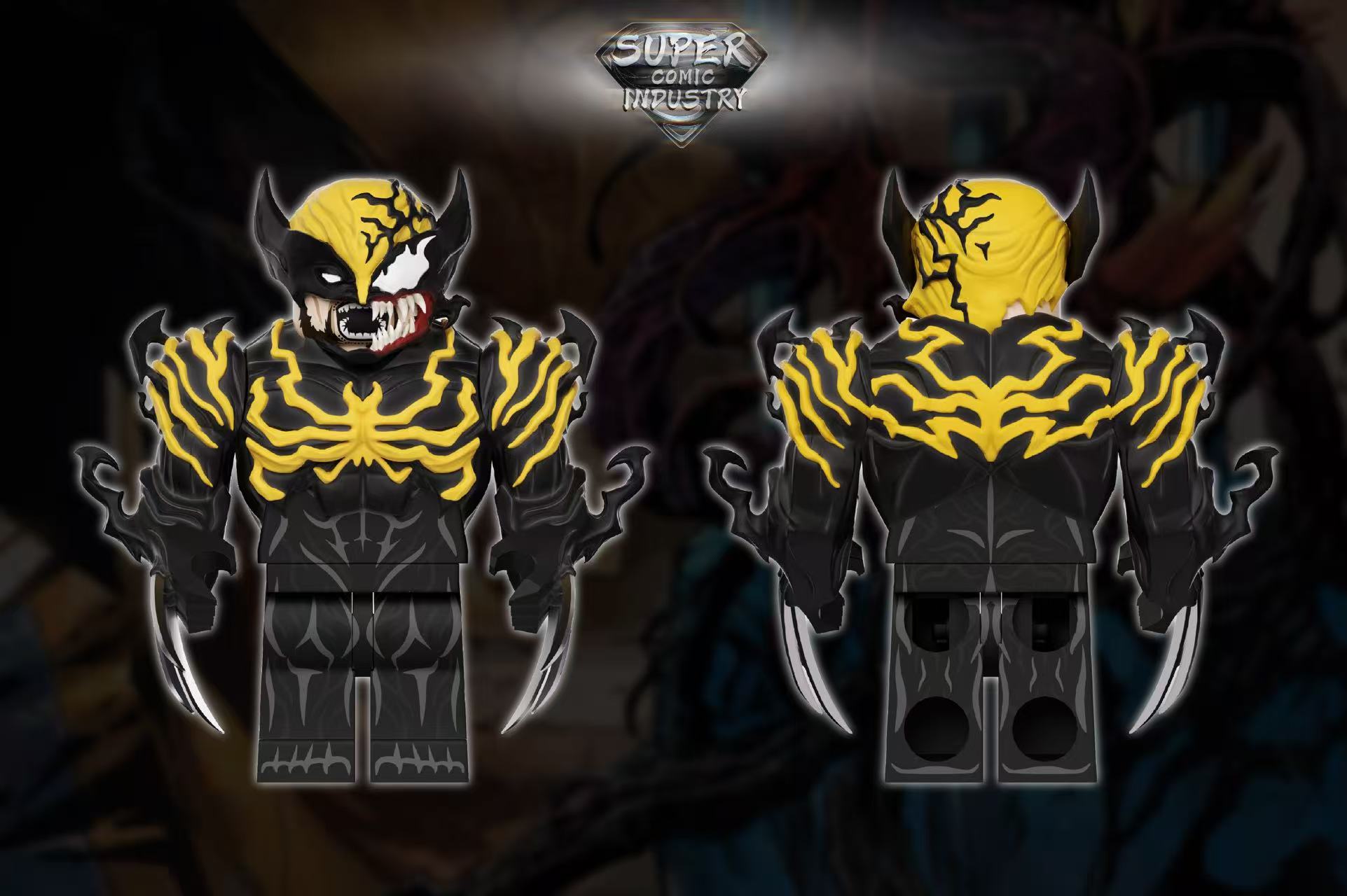 【Super comic fam】Venom Wolverine 毒液金剛狼 베놈 울버린