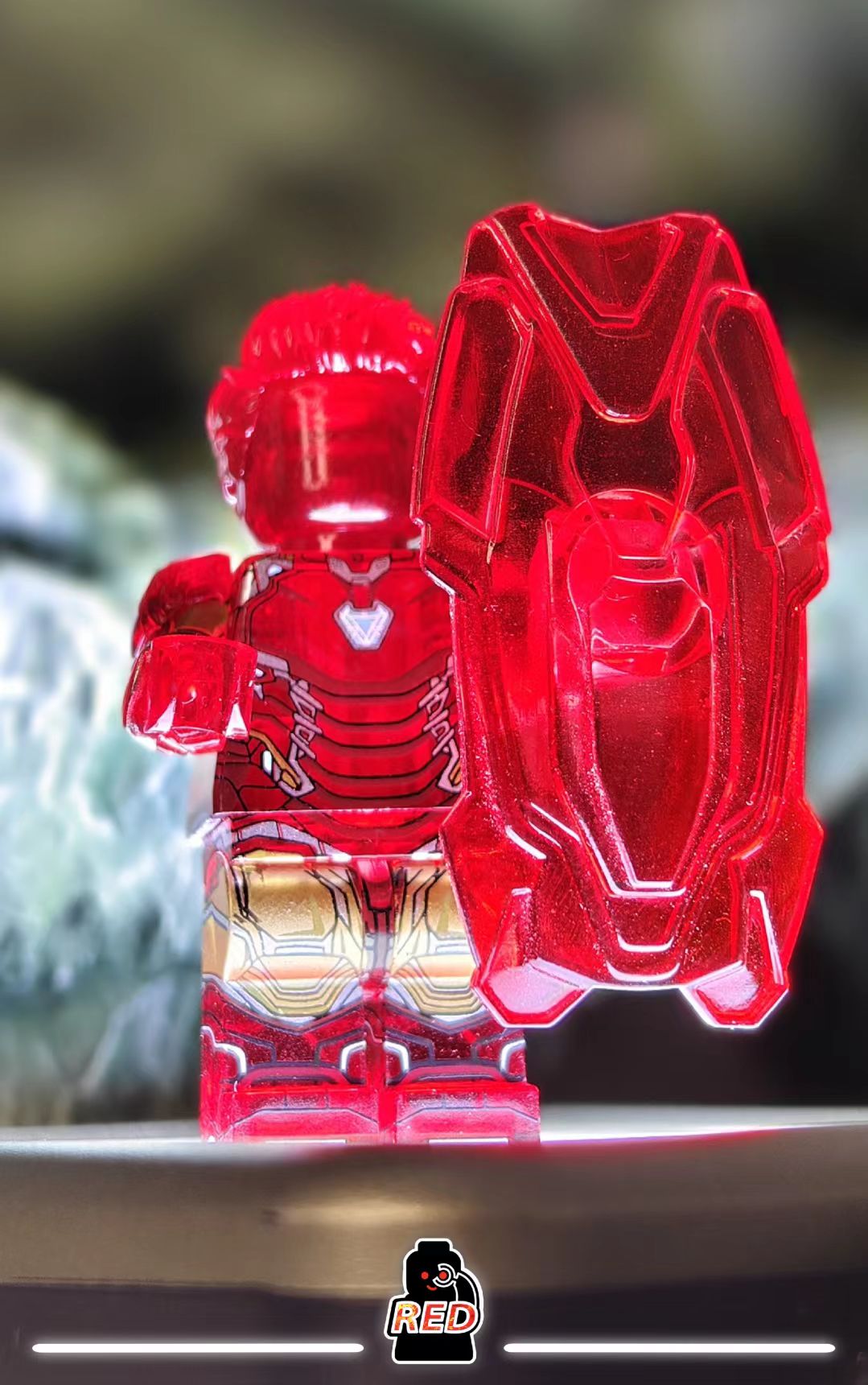 【Red】Iron Man [MK50] (Main Body)  鋼鐵人 아이언맨【Custom Minifigures】