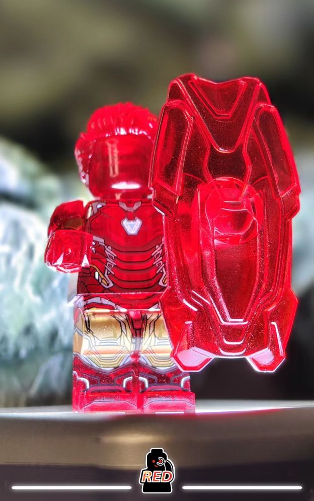 【Red】Iron Man [MK50] (Main Body)  鋼鐵人 아이언맨【Custom Minifigures】