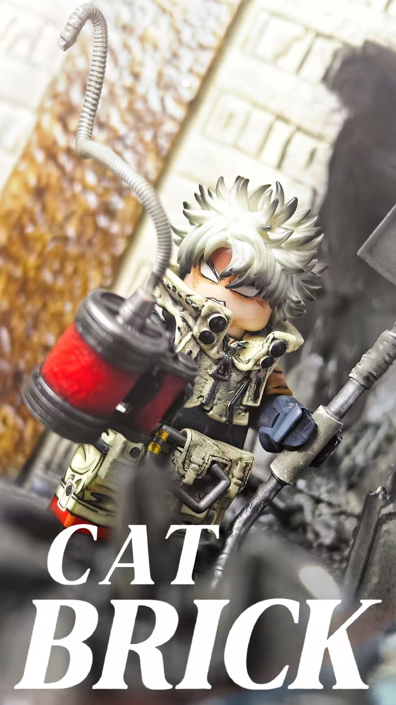 【Cat Brick】Gachiakuta: Rudo v2 廢淵戰鬼 路德 v2 가치아쿠타 루도 v2 【GACHIAKUTA custom minifigures】
