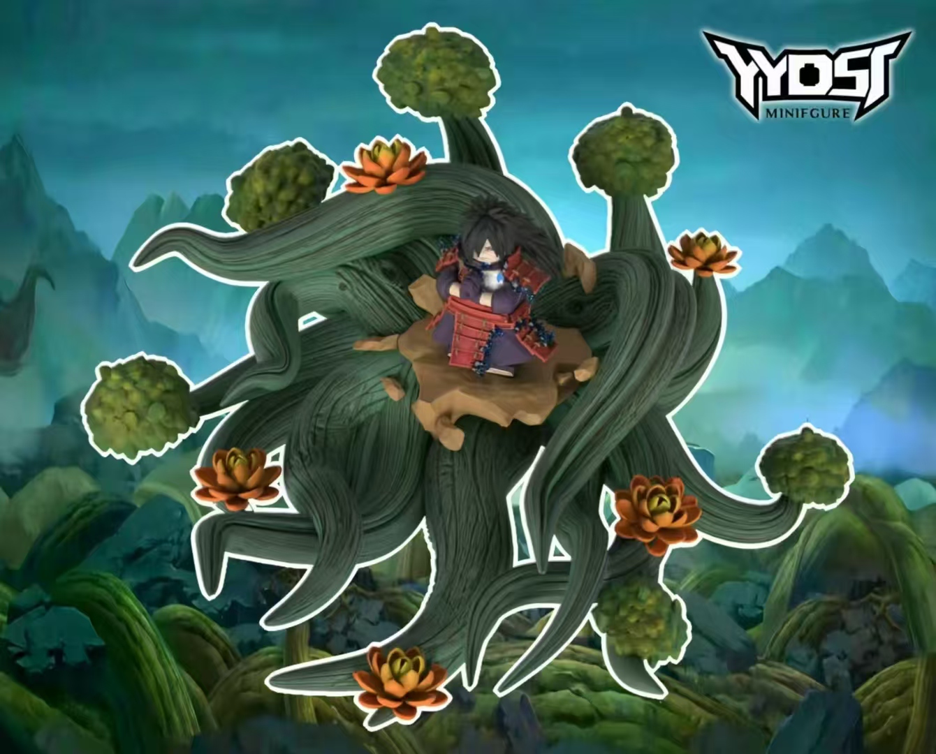 【THB-YYDSJ】Madara Uchiha(Naruto Series)  斑 마다라【naruto custom minifigures】